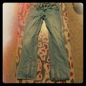 Low rise jeans
